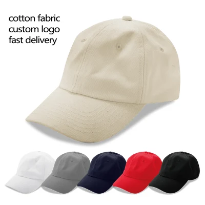 カスタム キャップ ロゴ野球スポーツ ゴルフ キャップ卸売綿 100% の短いつばの野球帽帽子
